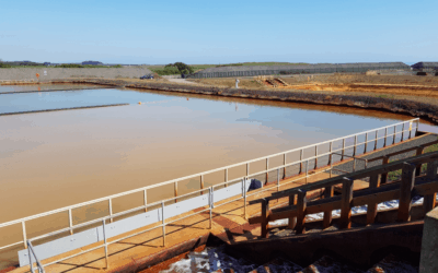 Lynemouth Minewater Treatment Baffles